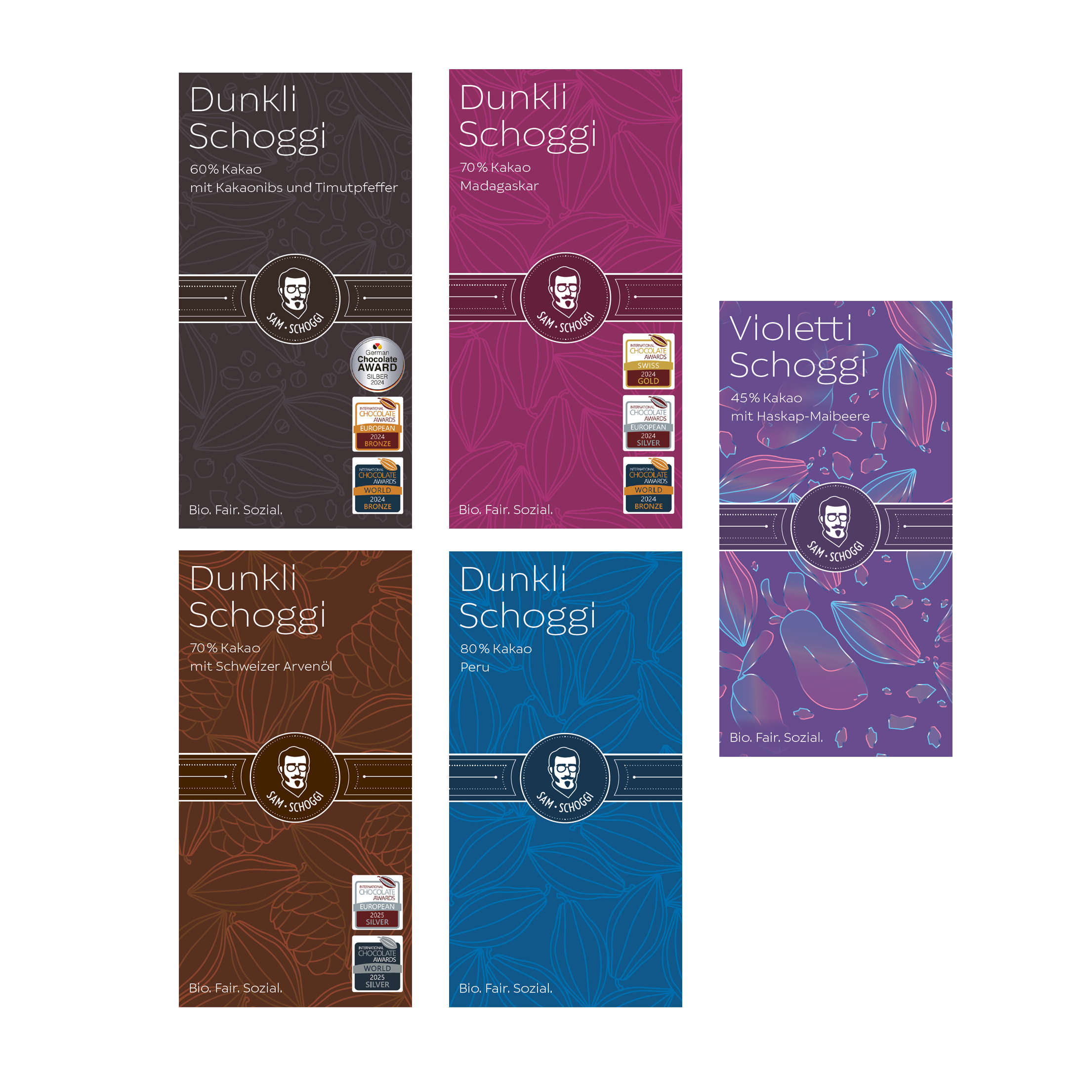 SET Dunkli Schoggi Bio